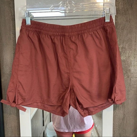 Madewell Pull On Side Tie Shorts - Picture 2 of 6